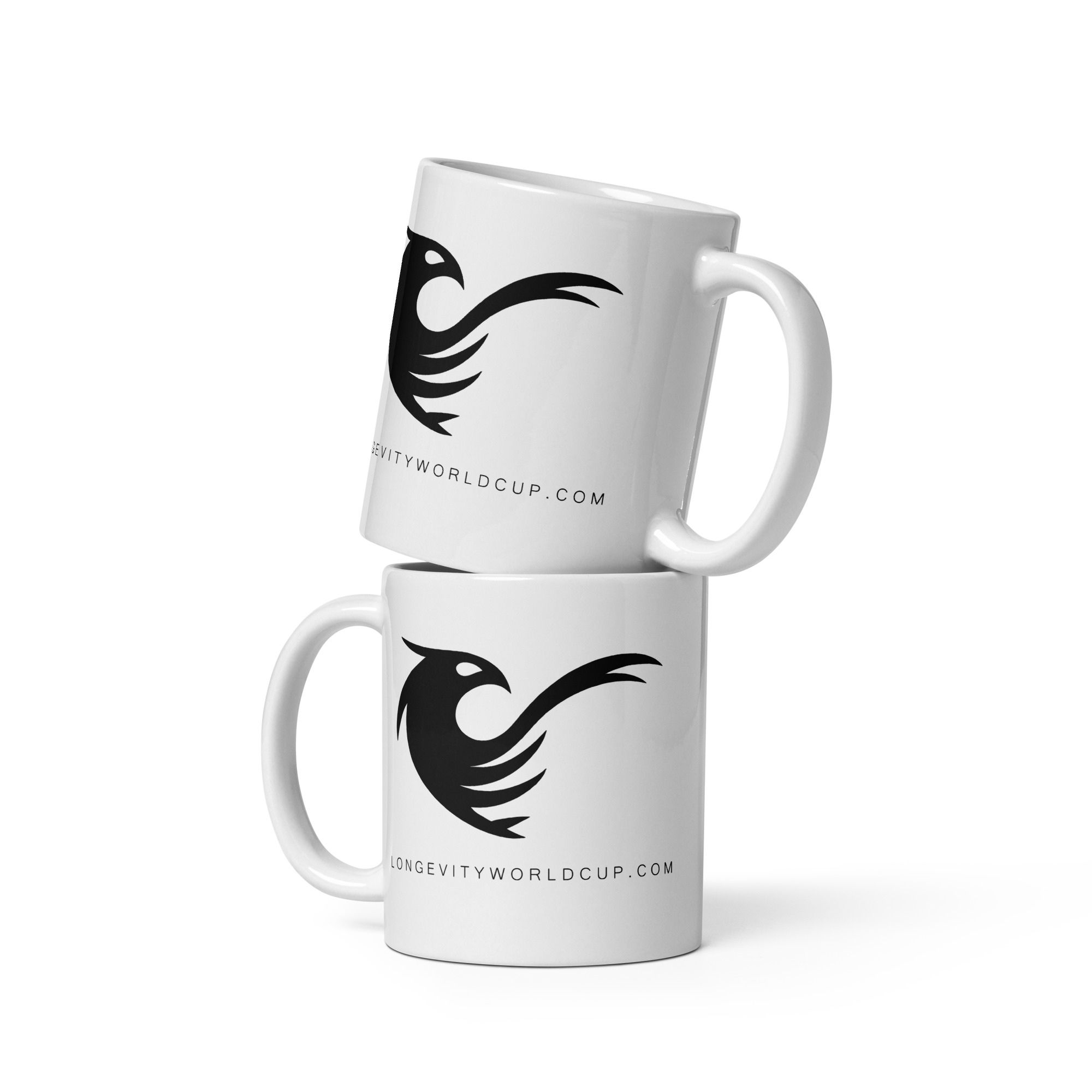 White glossy mug - Image 5